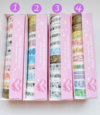 Washi Tape Paper Love com 10