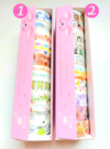 Washi tape Paper Flamingo com 10