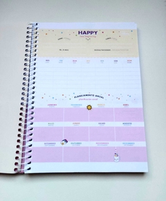 CADERNO HAPPY COLORS COLEGIAL - TILIBRA - Papelaria Ilha Da Magia