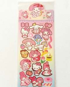 Imagem do Cartela de adesivo My Melody Sanrio Holográfico