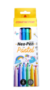 NEO-PEN PASTEL 6 CORES-COMPACTOR