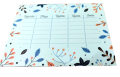 Bloco de Planner Semanal- Folhas