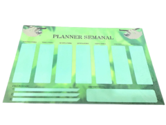 Bloco de Planner Semanal-Bicho Preguiça