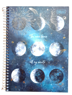 Caderno Colegial Magic Moon 1 Matéria-TILIBRA