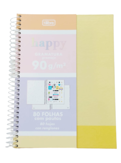 Caderno Happy Colegial Capa Dura 1 Matéria - TILIBRA⁷ - comprar online