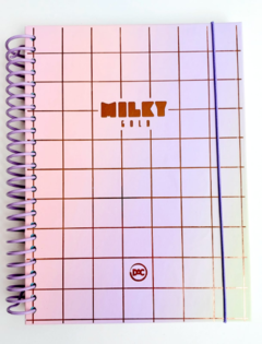 Caderno Colegial Milky Gold - DAC