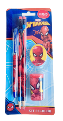 Kit Escolar Spiderman - MOLIN