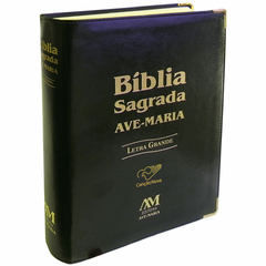 Livro Bíblia Sagrada Ave Maria (Letra Grande)