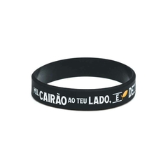 Pulseira de Silicone Salmos - Preto - loja online