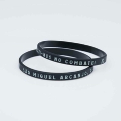 Pulseira São Miguel Arcanjo - Silicone - comprar online