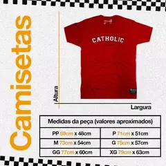 Camiseta UseMariae Catholic Red Fly na internet