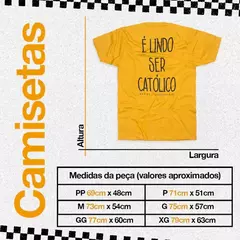 Camiseta UseMariae É lindo ser Católico - Ora Pro Nobis