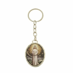 Chaveiro de Nossa Senhrora Das Lagrimas e Jesus Manietado - comprar online