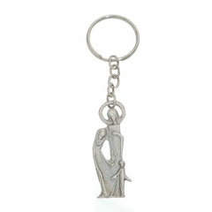 Chaveiro Ícone Sagrada Família - Prata Velha - comprar online