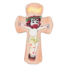 Crucifixo Infantil de Mesa e Parede