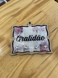 Porta Chaves com frases - comprar online