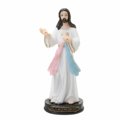 Imagem de Jesus Misericordioso em resina - 14cm