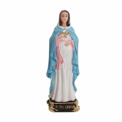 Imagem de Nossa Senhora Grávida em Resina - 21cm