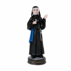 Imagem de Santa Faustina em Resina - 13,5cm