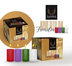 Box Advento em Família Santitá com 04 Velas