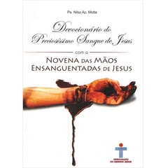 Livro Devocionário Novena das Mãos Ensanguentadas de Jesus