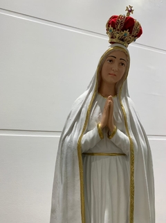 Nossa Senhora Fátima 70cm com coroa - comprar online