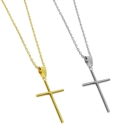 Colar com Crucifixo FINO