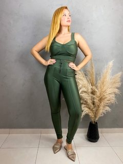 CALÇA CRIS PRADA VERDE MILITAR