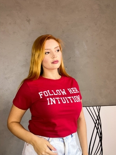 TSHIRT FOLLOW HER INTUITION