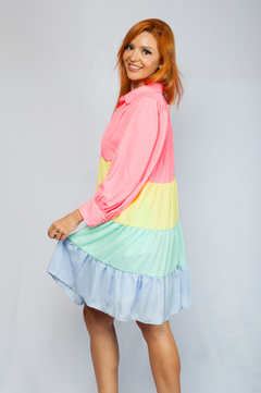 VESTIDO NEON COLOR - comprar online