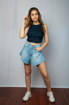 CROPPED FECHADO/ZIPER ATRÁS - comprar online