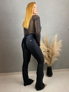 CALÇA PRADA FLARE PRETA - comprar online