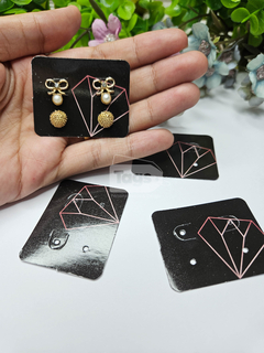 TAG BLACK DIAMANTE 3,5x4,5 cm (50 unds) na internet