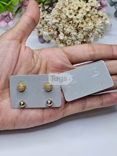 TAG PRATA (Orelhinha) 3x4,5 cm (50 unds) - comprar online