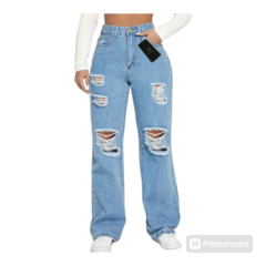 Calça Jeans Feminia Destroyed Rasgadoblogueiras na internet