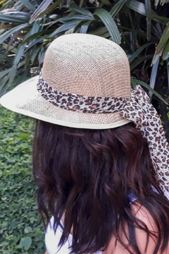 Chapéu de Praia Viseira Animal Print - comprar online