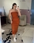 VESTIDO SUPER MIDI TOMARA QUE CAIA LINHO