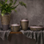 Vaso G de ceramica artesanal PARIS NOIR Coleção Decor Somassae Pottery - comprar online