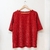 REMERA U LUREX MANGA 3/4 - LCAY 124