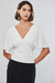 BLUSA BINÁRIA OFF WHITE - comprar online