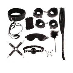 Kit con 10 piezas BDSM Bondage