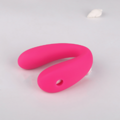 Imagen de Vibrador con Diseño en U y Estimulador Punto G