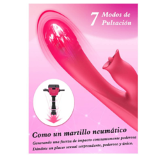 Vibrador con Simulador de Lengua y de Punto G - comprar en línea