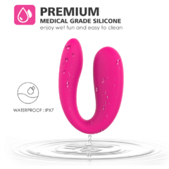 Vibrador con Diseño en U y Estimulador Punto G - Libidoo mx