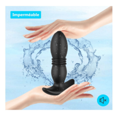 Vibrador Anal de 7 modos de Empuje x 7 Patrones de Vibración