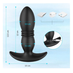 Vibrador Anal de 7 modos de Empuje x 7 Patrones de Vibración - comprar en línea