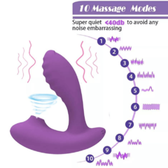 Vibrador App Control Succionador Clítoris Juega A Distancia - comprar en línea