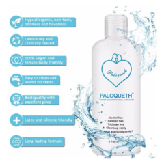 Lubricante Natural base agua 236 ML Paloqueth en internet