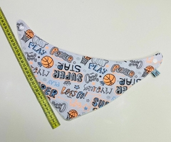 BABADOR BANDANA ESTAMPA BASQUETE na internet