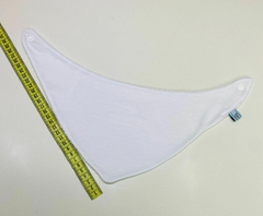 BABADOR BANDANA BRANCO - Bambinipersonalizados